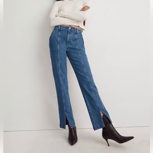 Madewell The Perfect Vintage Jean in Medium Indigo Wash: Seamed Edition
